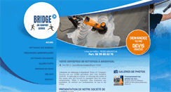 Desktop Screenshot of nettoyage-bridgeair-95.com