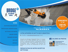 Tablet Screenshot of nettoyage-bridgeair-95.com